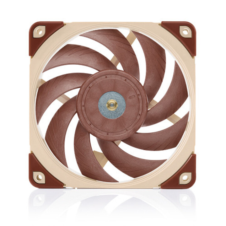 Noctua NF A12x25 5V PWM Carcasa del ordenador Ventilador 12 cm Beige, Rojo