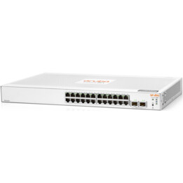 Conmutador HPE Aruba Instant On 1830 24G 2SFP EU Fanless 0dB (24 puertos RJ-45 10/100/1000 JL812A)