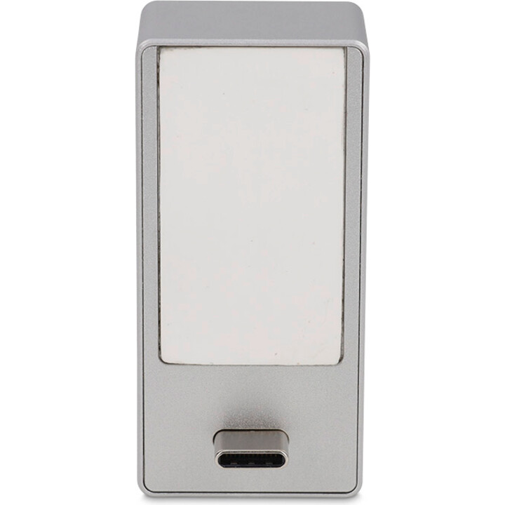 USB-C Tiny Hub, 3 port USB-A hub - Silver