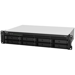 Synology RackStation RS1221+ NAS/8 alloggiamenti 3.5'-2.5'/4 GB DDR4/2U Formato