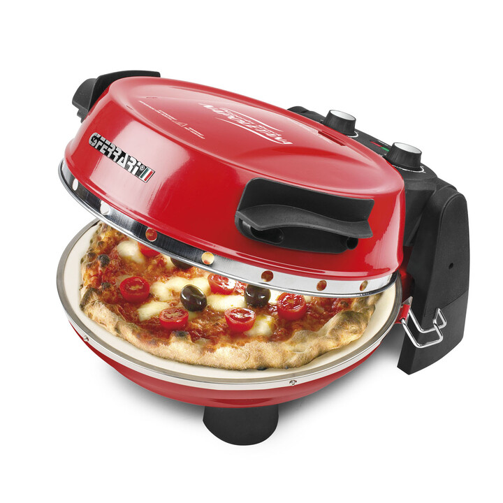G3 Ferrari G10032 pizzaiolo e forni 1 Pizza(i) 1200 W Nero, Rosso