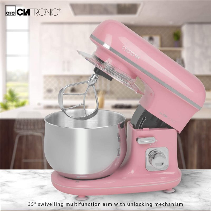 Robot da cucina Clatronic KM 3711 5 L Rosa 1100 W