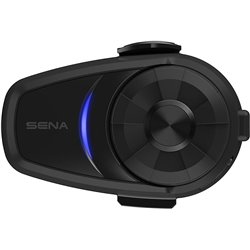 Sena 10S interphone pour moto 4 canaux 1600 m Noir
