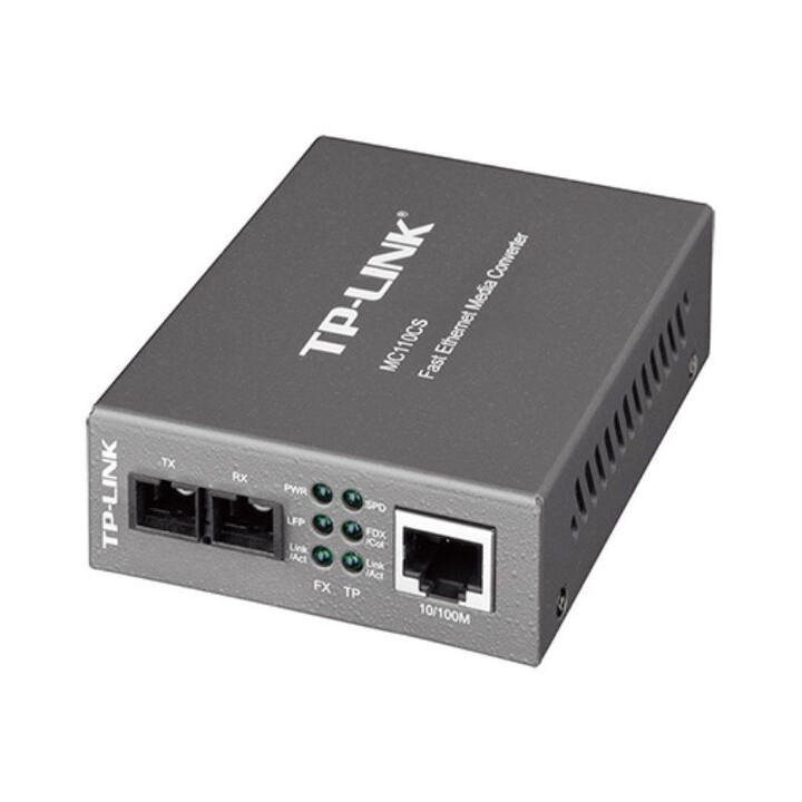 Conversor de mídia TP-Link MC110CS/ 1 porta/ RJ-45 10/100