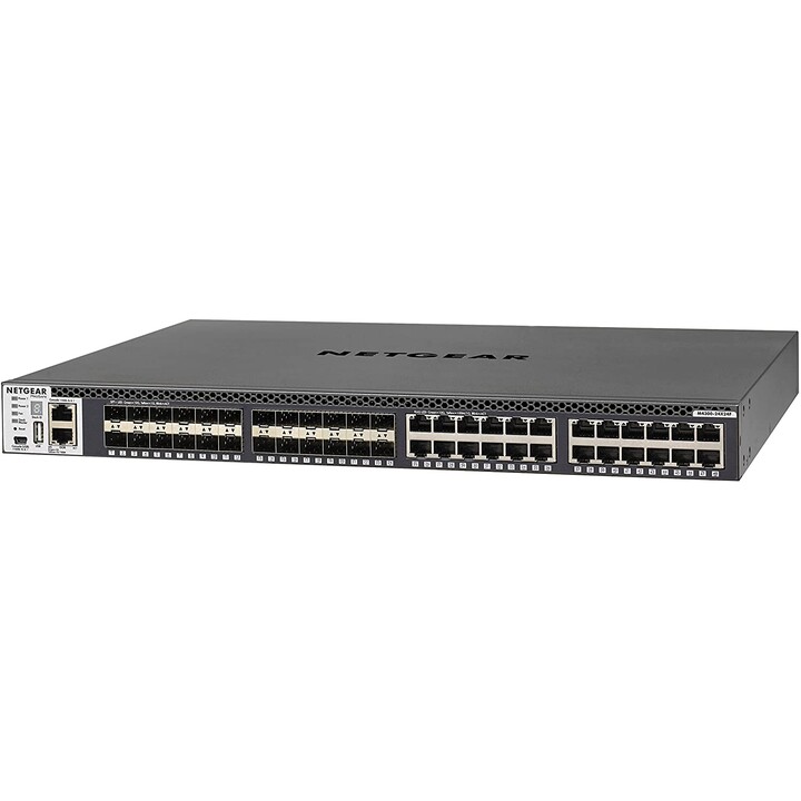 Netgear M4300-24X24F Gestionado L2/L3/L4 10G Ethernet (100/1000/10000) 1U Negro