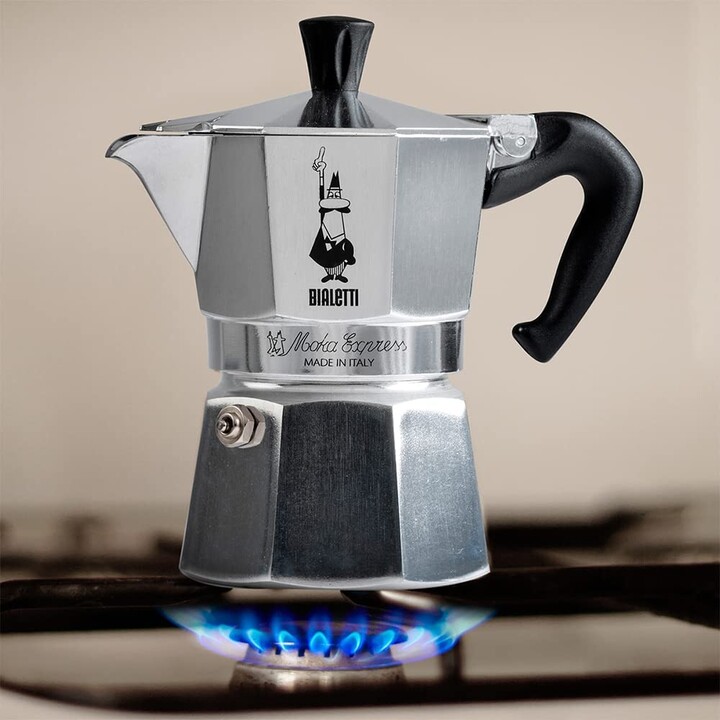 Bialetti Moka Express Cafetière à moka 0,23 L Aluminium