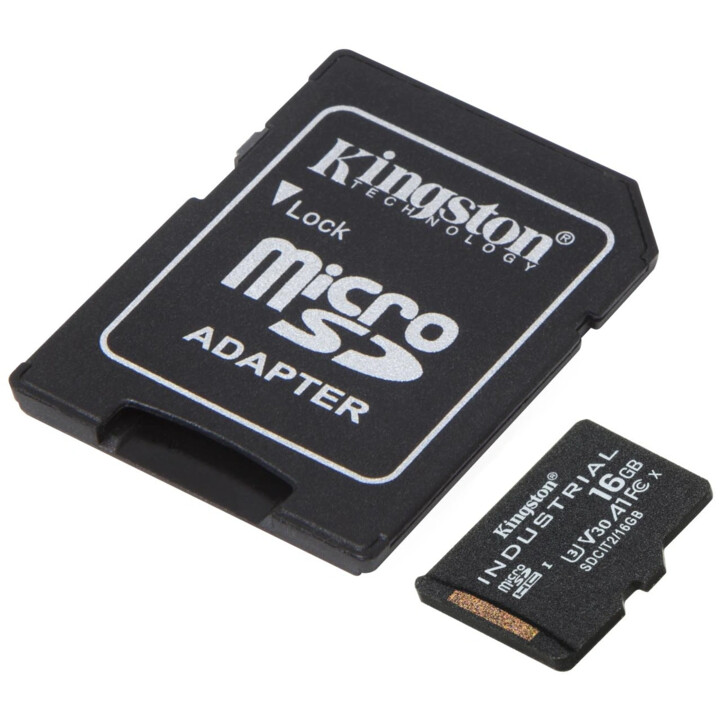 Kingston Technology Industrial 16GB MicroSDHC UHS-I Classe 10