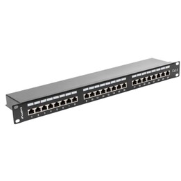 Patch panel Lanberg PPS6-1024-B 1U
