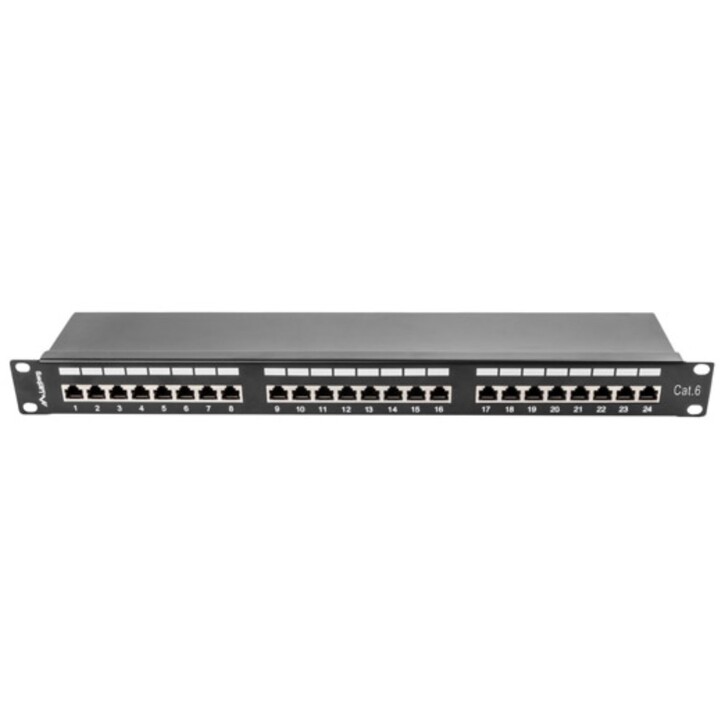 Patch panel Lanberg PPS6-1024-B 1U