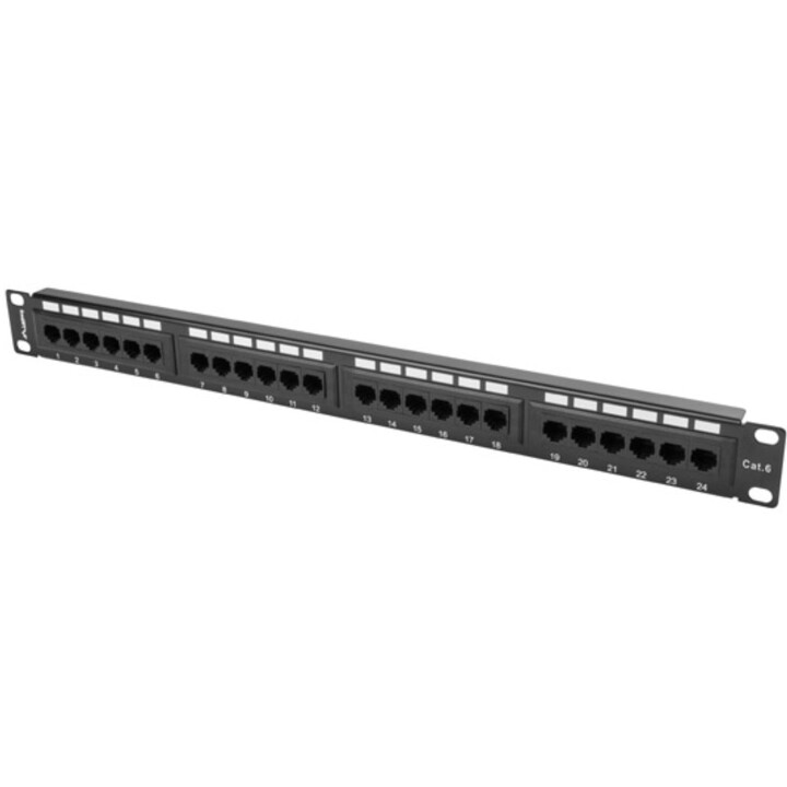 Patch panel Lanberg PPU6-1024-B 1U