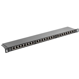 Patch panel Lanberg PPS5-0024-B (0.5U 5e 24xRJ-45)