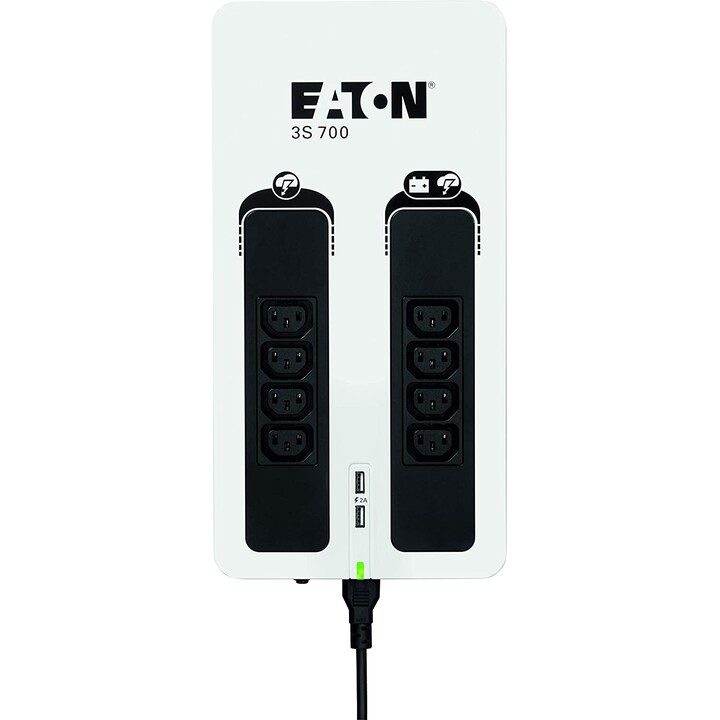 Eaton 3S700I Gruppo di continuità (UPS) Standby (offline) o Standby (offline) 0,7 kVA 420 W 8 prese