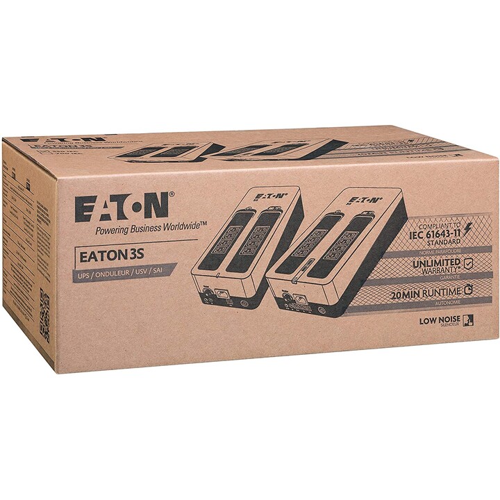 Eaton 3S700I Gruppo di continuità (UPS) Standby (offline) o Standby (offline) 0,7 kVA 420 W 8 prese
