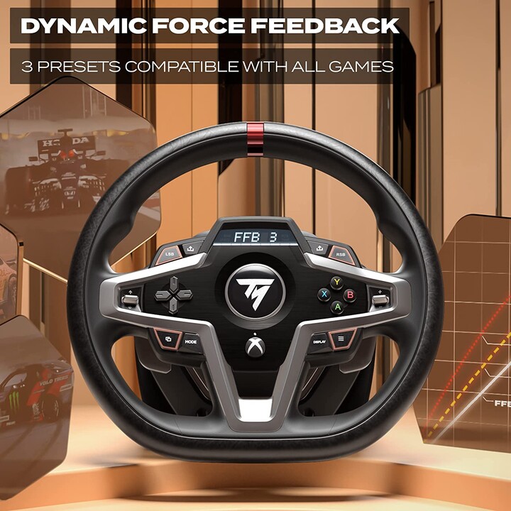 Thrustmaster T-248x Force Feedback Steering Wheel & Pedals set for XBOX/PC