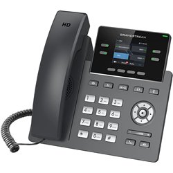 Grandstream Networks GRP2612 téléphone fixe Noir 2 lignes