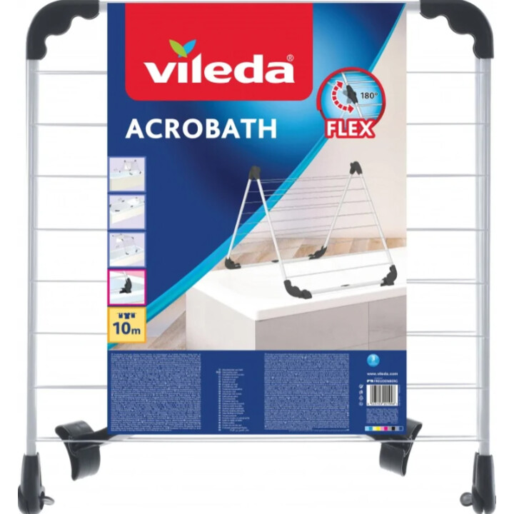 Vileda Acrobath Shelf fixable White