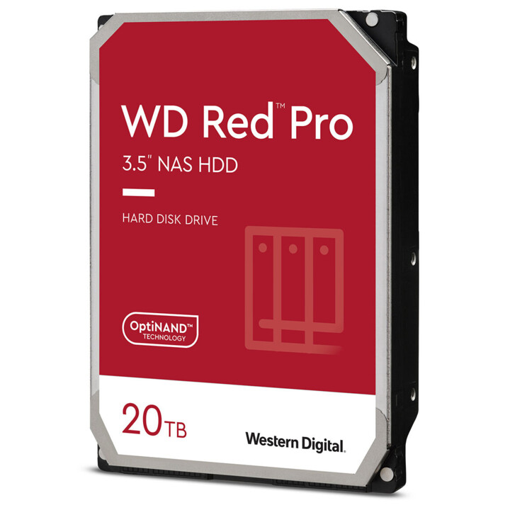 Dysk HDD WD Red Pro WD201KFGX (20TB 3.5" 512MB 7200 obr/min)