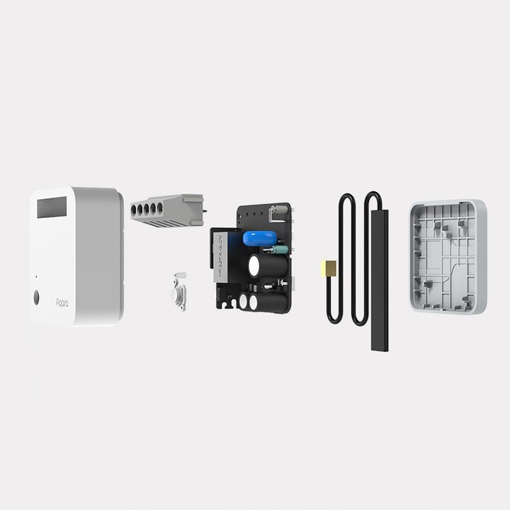 AQARA Single Switch Module T1 SSM-U01 módulo de interruptor simples com neutro Zigbee branco