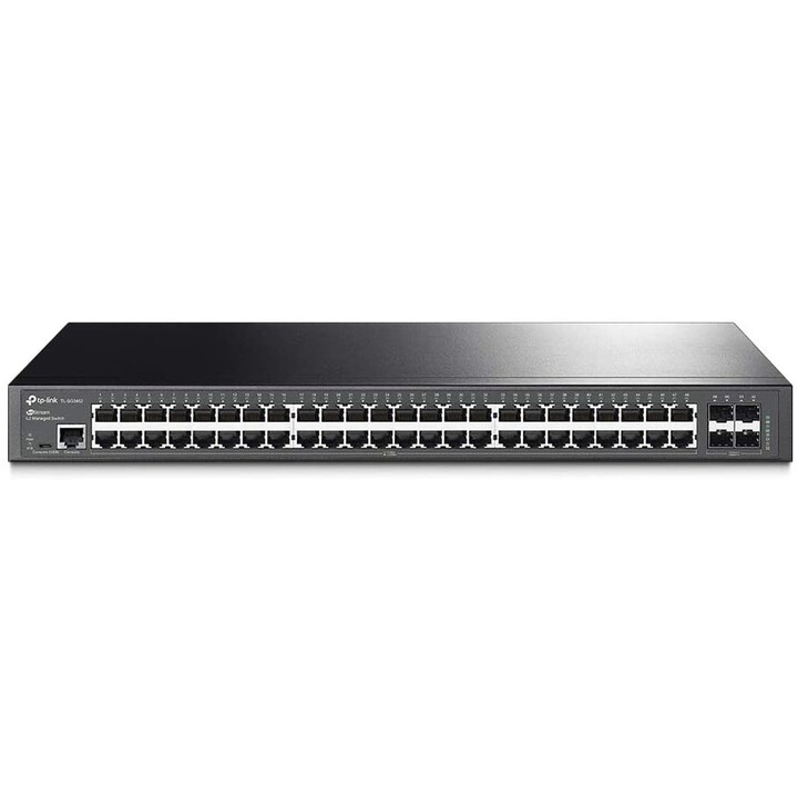 TP-LINK TL-SG3452 Switch gestito L2 Gigabit Ethernet (10/100/1000) Nero