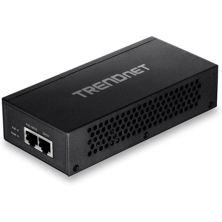 PoE-Injektor TRENDnet TPE-117GI/ 802.3af/at/u/ab 2 RJ45-Buchse