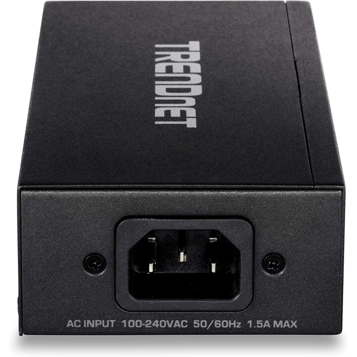 PoE-Injektor TRENDnet TPE-117GI/ 802.3af/at/u/ab 2 RJ45-Buchse