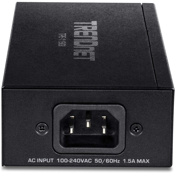 PoE-Injektor TRENDnet TPE-119GI/ 802.3af/at/u/ab/bt 2 RJ45-Buchse