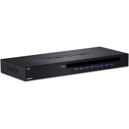 Conmutador KVM TRENDnet TK-803R/ 8PC con 1 sólo teclado y ratón