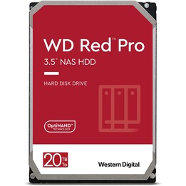 Dysk HDD WD Red Pro WD201KFGX (20 TB 3.5" 512 MB 7200 obr/min)