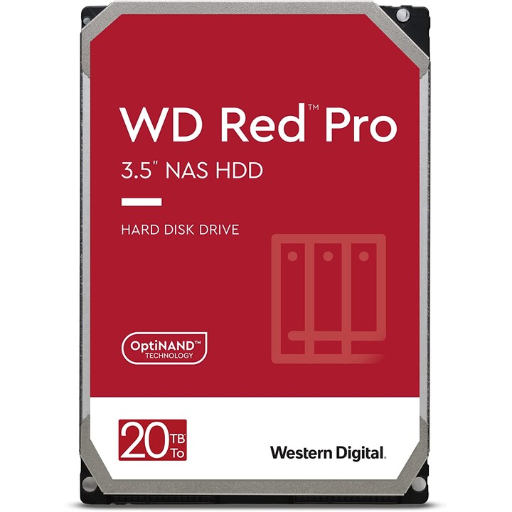 Dysk HDD WD Red Pro WD201KFGX (20TB 3.5" 512MB 7200 obr/min)