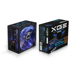 FUENTE ALIMENTACION 800W TOOQ GAMING PFC-ACTIVO 80+ 8SATA 14CM ATX LED AZUL - Imagen 1