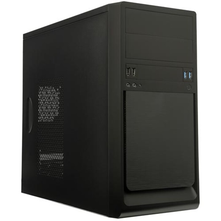 CAJA MINITORRE/MICRO-ATX UNYKA UK6023-U3 500W USB3.0 NEGRA