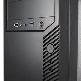 Caja Semitorre/Atx Unyka Aero C30 S/Fuente Usb3.0 Negra