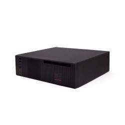CAJA SEMITORRE/MICRO-ATX COOLBOX T360 SLIM 300W 80+ USB3.0 NEGRO - Imagen 1