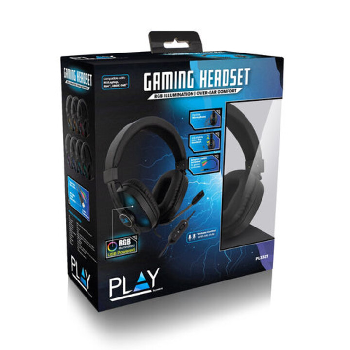 Ewent PL3321 Gaming USB RGB Nero