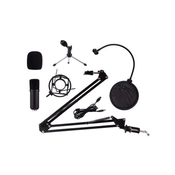 Microfone Coolbox Coolmaster Usb Preto