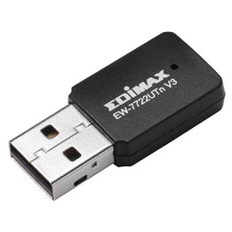 ADAPTADOR VERMELHO EDIMAX EW-7722UTNV3 USB2.0 WIFI.N/300MBPS