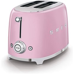 SMEG TOASTER 2x2 50´STYLE PINK TSF01PKEU