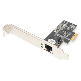 Placa de rede Digitus Gigabit Ethernet PCI Express 2.5G (4 velocidades)