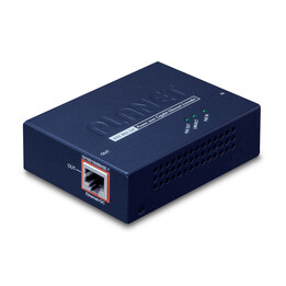 PLANET POE-E201 Extensor de Rede Transmissor e Receptor de Rede Azul
