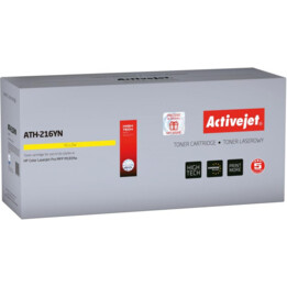 Activejet Toner ATH-216YN for HP printers, Refill HP 216A W2412A; Supreme; 850 pages; Yellow , with chip