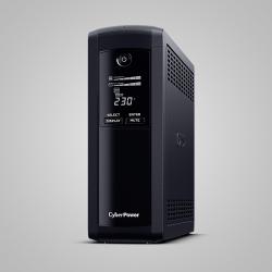 CyberPower Tracer III VP1200ELCD-FR sistema de alimentación ininterrumpida (UPS) Línea interactiva 1,2 kVA 720 W 5 salidas AC - 