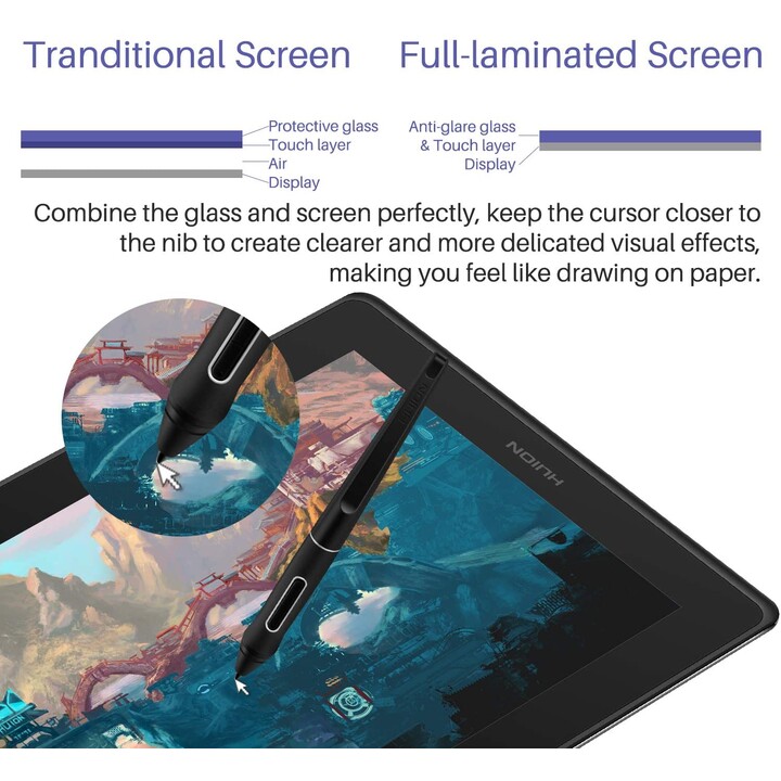 Huion Kamvas Pro 16 15.6 Noir  