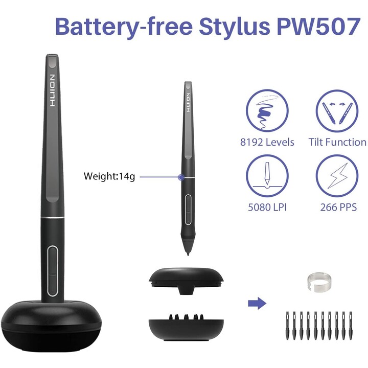 Huion Kamvas Pro 16 15.6 Negro  