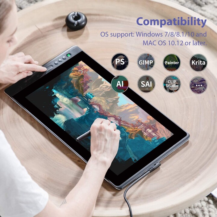 Huion Kamvas Pro 16 15.6 Noir  