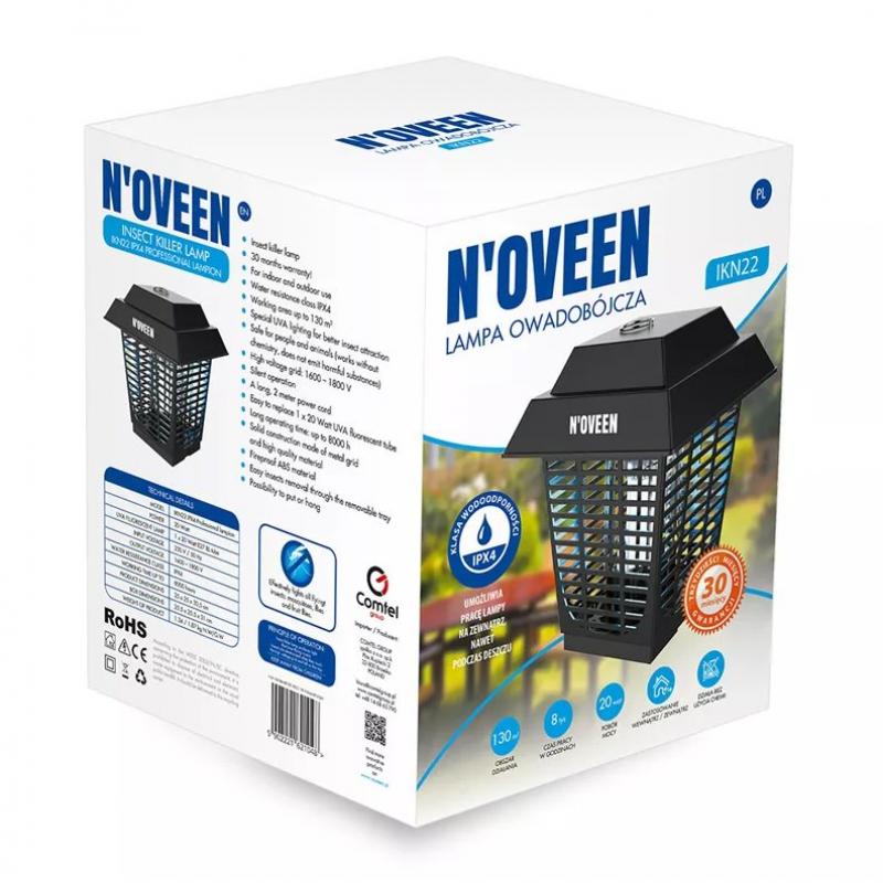 Lámpara insecticida N'oveen IKN22 IPX4 Professional Lampion - Imagen 2