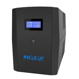PHASAK Sirius PH 7312 Line-Interactive-USV 1260 VA 720 W schwarz