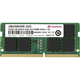 JetRam 32 Go DDR4-3200 SO-DIMM 2Rx8 1,2 V