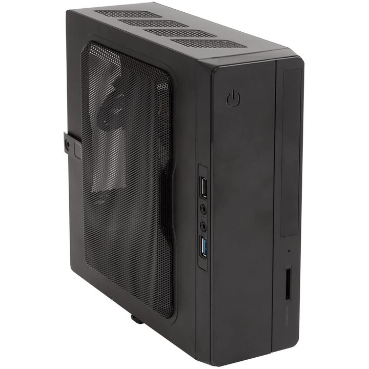 TABLE / MINI-ITX BOX UNYKA UK1007 150W USB2.0 C / VESA BLACK READER