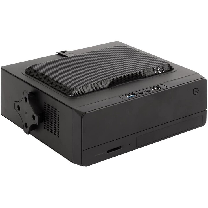 TABLE / MINI-ITX BOX UNYKA UK1007 150W USB2.0 C / VESA BLACK READER