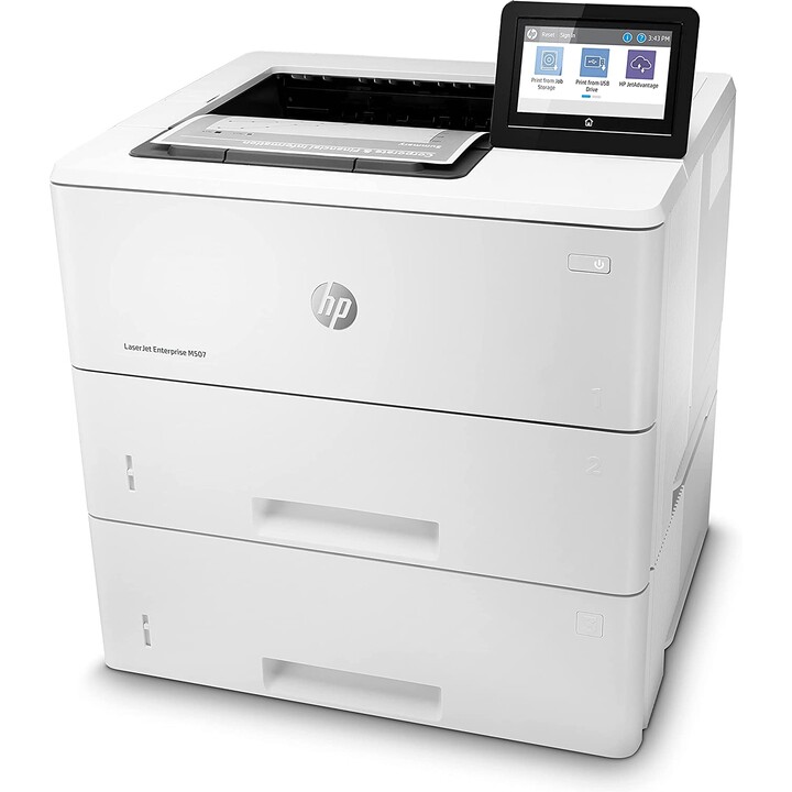 HP LaserJet Enterprise M507x laser printer b/w (A4, printer, duplex, WLAN, Bluetooth, USB)